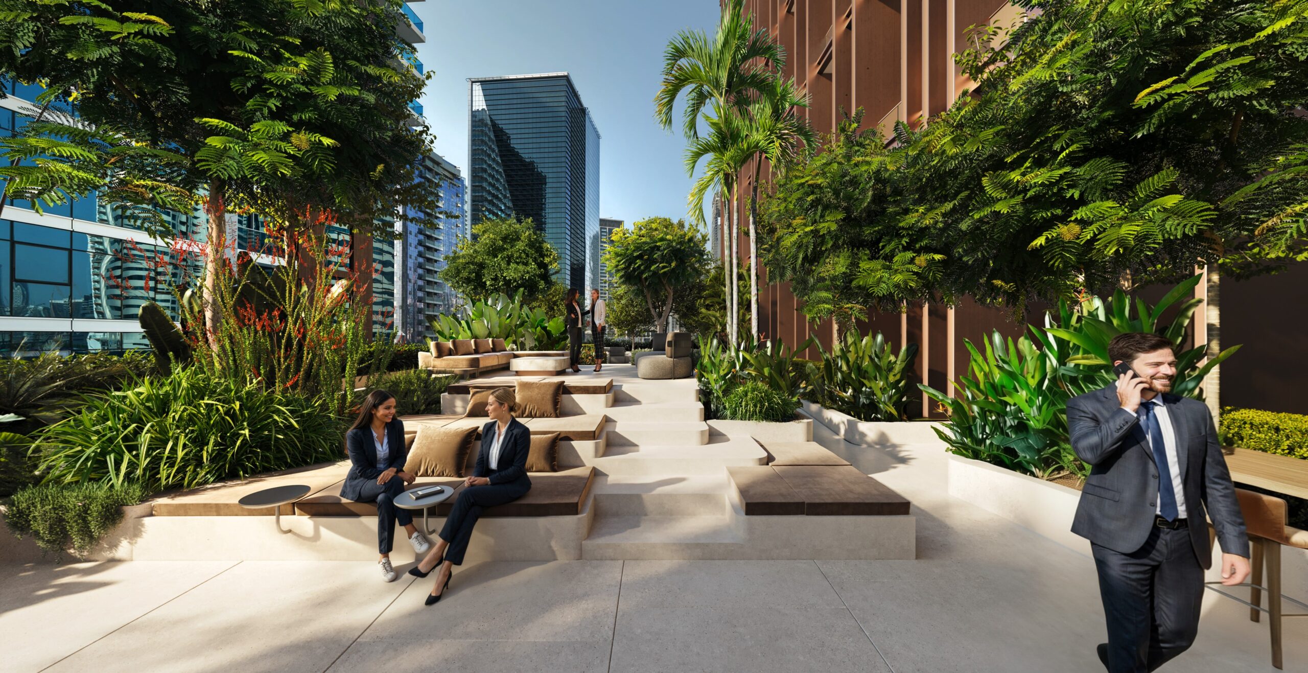 Feature seating zone